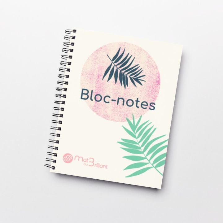 Bloc-notes éco-responsable en petite séries